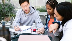 Students Studying Together